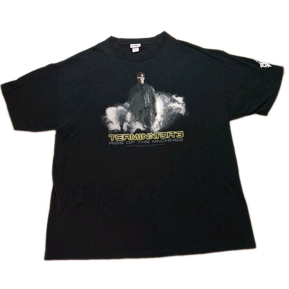 Vtg Rare Planet Hollywood Terminator 3 Rise of the Machine Mens XXL T Shirt 2003